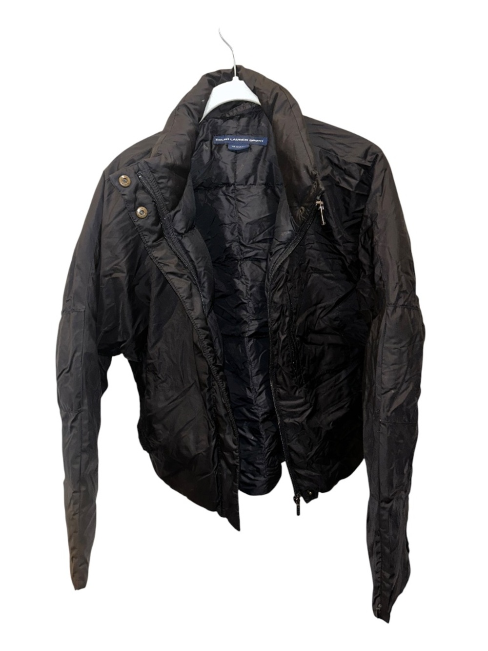 Ralph Lauren Sport black puffer jacket S